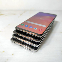 Smartphone débloqué pas cher, original S10+ 128 Go, Octa Core, 8 Go de RAM, LTE/CDMA, simple SIM, écran AMOLED 6,4 pouces, charge sans fil, version américaine