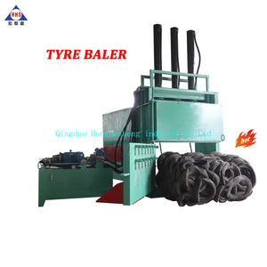 Máquina empacadora de neumáticos de desecho vertical de 180 toneladas/prensa empacadora de neumáticos/máquina de compresión de neumáticos usados - Product Image 2