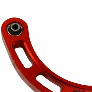 Bras de suspension supérieur Auso-Racing en alliage d'aluminium rouge pour Honda Civic 2017-2021 - Product Image 4