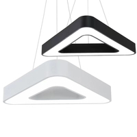 Lustre répandu Décoration suspendue commerciale personnalisée Dimmable Linkable Smart Led Linear Light