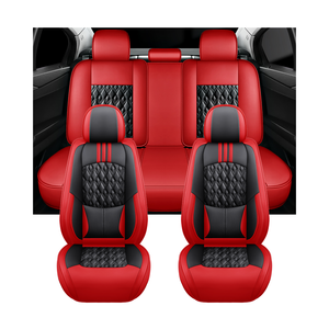 Xiangta Business Four Seasons Universal Size Fit All Surround Wrap Material de cuero PU 5 Seater Cover para asiento de coche - Product Image 3