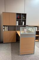 Estación de Trabajo Moderna para Oficina Industrial y Comercial, Mueble Modular de Alta Gama con Cubículos para Personal, Diseño OEM/ODM Personalizado