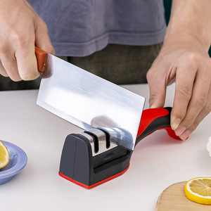 New Knife <b>Sharpener</b> 4in1 Ceramic Stone Professional Chef Knife <b>Sharpener</b> <b>Scissors</b> Sharpening Kitchen Knives Accessories - Product Image 5