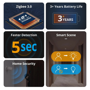 Vendita all'Ingrosso per SONOFF SNZB-03P Switch di Sicurezza per Smart Home EWeLink con Sensore a Infrarossi Zigbee Integrato per il Monitoraggio del Movimento Umano - Product Image 4