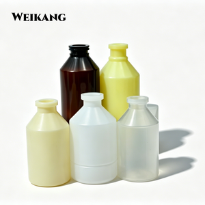 Bouteille en plastique PP de 50 ml pour vaccins vétérinaires liquides avec bouchon en caoutchouc pour médicaments liquides - Product Image 3