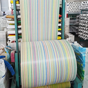 Rollos de Tela de Rafia Tejida de PP al <span class=keywords><strong>por</strong></span> Mayor, Rollo de Tela de Polipropileno para Sacos, Rollo de Tela Tubular de PP Tejida para Sacos de 25kg y 50kg - Product Image 1