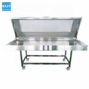 รถเข็นศพมีฝาปิดทำจากสแตนเลส304 - Product Image 4
