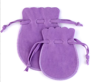 Pochette à bijoux en velours style gourde, plusieurs couleurs au choix, sac à cordon portable pour collection de pendentifs, boucles d'oreilles et bibelots. - Product Image 4