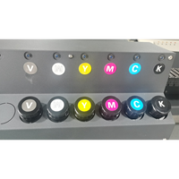 Printer UV Inkjet Epson Tx800 Xp600 I3200 2.5*1.3m 2513 Hybrid untuk Mencetak pada Kayu, Akrilik, Kaca, Logam, dan Spanduk