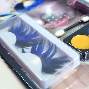 Kit de maquilleur yeux de <span class=keywords><strong>fée</strong></span> non toxique de couleurs de peinture de visage de festival naturel personnalisé - Product Image 4