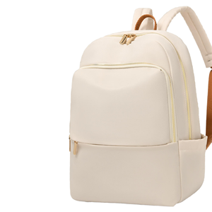 <b>Lady</b> Oxford Color Blocking Waterproof Square <b>Backpack</b> with Zipper Closure Polyester Lining up 14.9 Capacity All Seasons - Product Image 1