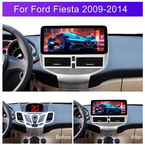 Podofo Autoradio <span class=keywords><strong>Android</strong></span> 12,3 pouces 8 cœurs 4+64G CarPlay/<span class=keywords><strong>Android</strong></span> <span class=keywords><strong>Auto</strong></span>/GPS/WIFI/RDS/DSP/IPS pour Ford Fiesta 2009-2014 Vente en gros - Product Image 4