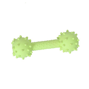 TPR Dog Chew Toy <b>Dumbbell</b> 80g 14cm Durable Dental Cleaning Pet Supplies - Product Image 5