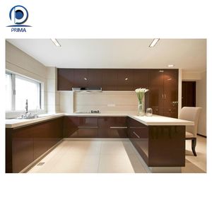 Set di armadi da <span class=keywords><strong>cucina</strong></span> moderni di <span class=keywords><strong>dimensioni</strong></span> personalizzate <span class=keywords><strong>con</strong></span> <span class=keywords><strong>tavolo</strong></span> e lavello a <span class=keywords><strong>isola</strong></span> intero armadio in melamina popolare cucine contemporanee - Product Image 1