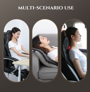 Kursi mobil Shiatsu elektrik 4d mewah 2024, rol kasur pijat nyeri punggung bawah mewah seluruh tubuh - Product Image 5