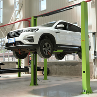 Oferta Especial: Elevador Automático Western Lift de 5 Toneladas, Tipo Pórtico y Elevador de Coches de Dos Postes de 5 Toneladas, con Suelo Libre, Manual, Liberación Unilateral