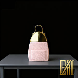 Stile moderno <span class=keywords><strong>borsetta</strong></span> a forma di bottiglia di <span class=keywords><strong>profumo</strong></span> di vetro 30ml Texture in pelle atomizzatore ricaricabile bottiglia di vetro Spray per il <span class=keywords><strong>profumo</strong></span> - Product Image 2