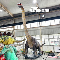   Modelo Animatrónico de Dinosaurio a Tamaño Real, Estatua Robótica de Dinosaurio de Gran Tamaño, Simulación de Dinosaurios
