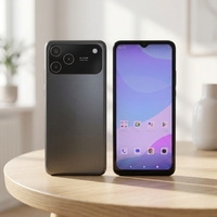 Teléfono Inteligente Android 16 Desbloqueado 4G, Doble SIM, Procesador Octa Core, Pantalla de 6.5 Pulgadas 2.5D, Personalizado de Fábrica, con Huella Dactilar