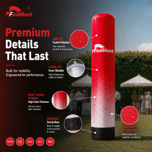 FEAMONT Colonna Gonfiabile per Pubblicità con Stampa Resistente allo Sbiadimento per Esposizioni Pubblicitarie in Parchi e Piazze all'Aperto - Product Image 3