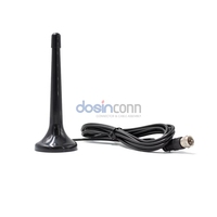 Antenne TV numérique intérieure magnétique UHF VHF à canaux gratuits HD 4K HDTV à vente chaude