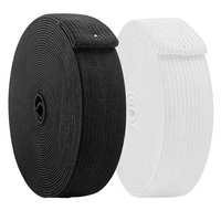 Bande élastique douce en nylon enduit de spandex avec logo personnalisé pour vêtements, bande élastique de maintien pour sacs et pantalons