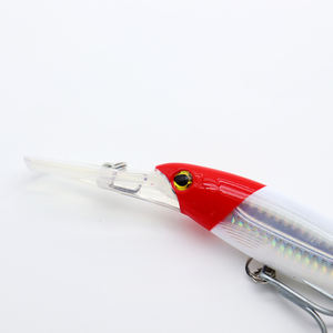 Esca Artificiale Minnow per <span class=keywords><strong>Pesca</strong></span> in Acqua Salata, Affondamento Profondo, in Plastica ABS, 120mm 140mm 160mm, per <span class=keywords><strong>Pesca</strong></span> a Traina di Tonno e GT - Product Image 5