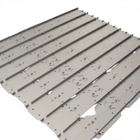 Plaque de dissipateur thermique en aluminium sur mesure pour station de base 5G, panneau de radiateur d'antenne usiné CNC pour équipement de télécommunication