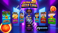 Hot Selling Metal Board Skill Game Software 5-in-1 Mega Link English Support 110/220V Customizable Video Game Machines for Game