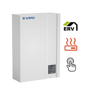 Premium Quality Rectangle Monobloc Air Climatisation Filter Ductless ERV Single Room Ventilation System Heat Recovery HVAC SE - Product Image 6