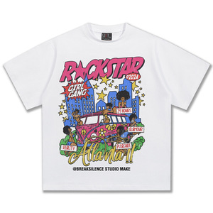 Nouveau T-shirt basique homme 2025 transfrontalier à col ras du cou, coupe régulière, imprimé numérique, respirant, manches courtes - Product Image 3