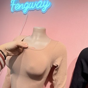 Nuovo Abito Modellante Autunnale Sottoveste, Contenitivo e Snellente, con Scollo Quadrato, Senza Cuciture, a Costine, per Donna - Product Image 5