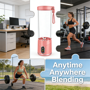 Nuevo y moderno shaker de proteínas de 550 ml para gimnasio con boquilla para beber, licuadora inalámbrica USB, mini batidora, licuadora. - Product Image 5