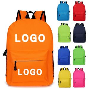 Customizable Schoolbag Backpack for Brand Logo Promotion Custom Design School Bag Wholesale