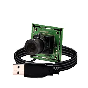 ELP 0.3MP VGA 480P 60fps High Frame rate USB Webcam Mini CMOS OV7725 Free Driver Camera Module for Industrial Machine Vision