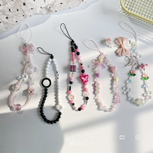 Lanière <span class=keywords><strong>de</strong></span> <span class=keywords><strong>téléphone</strong></span> Girly Heart Crystal chaîne décorative Butterfly Love Spice Girl y2k Sweet cool hand string chaîne <span class=keywords><strong>de</strong></span> <span class=keywords><strong>téléphone</strong></span> portable - Product Image 3