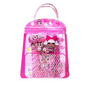 Unicorn Pencil Bag Large Plastic With Mesh Pocket For School Supplies Kids Gift Set - Product Image 2
