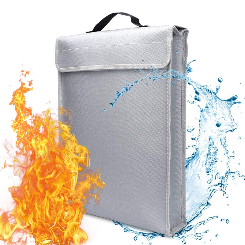 Waterproof Fireproof Money Bag Fireproof Money