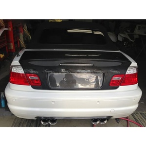 Kit de Carrocería OTD Estilo CLS, Maletero Trasero de Fibra de Carbono para E46 1998-2004 4D, Puerta Trasera con Acabado Pulido, 1 Año de Garantía - Product Image 1