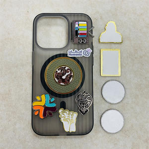 China fabriek voorraad metaal 3M sticker pin professionele custom mobiele sticker klevende pin - Product Image 5