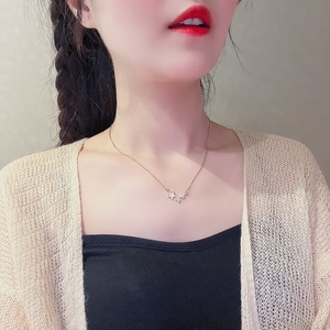 Collana in Acciaio al Titanio di Alta Qualità con Design Speciale Ispirato alle Stelle, Gioielleria Giapponese e Coreana per Donne, Bestseller <span class=keywords><strong>Online</strong></span> - Product Image 3