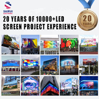 Affichage LED extérieur étanche P3 P4 P5 P6 Grand écran LED pour la publicité vidéo Publicité extérieure double face