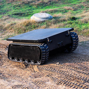1.2톤 중량 운반 ATV IP65 운송 캐리어 트랙 로봇 플랫폼 대형 크롤러 RC UGV 섀시 충격 흡수 기능 포함 - Product Image 4