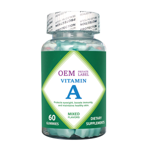 Nouveauté - Gummies à la vitamine A très vendus - Soutien à la <span class=keywords><strong>vision</strong></span> et à la santé de la peau - 60 gummies - OEM/ODM - Product Image 5