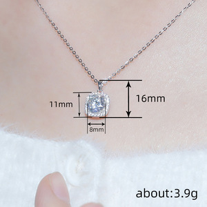 Collar de Cadena con Eslabones Geométricos Clásicos Minimalistas para Mujer, Uso Diario, Estilo de Oficina, Aleación de Cobre, Joyería de Moda - Product Image 4