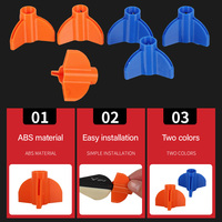 Housse de protection pour plumes d'arrows de tir à l'arc, pour flèches en fibre de verre et carbone mixte, accessoires en plastique pour pointes de flèches, outil de chasse et de tir