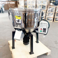 Mélangeur de poudre vertical automatique en acier inoxydable de 150 kg avec pompe pour plastique PVC et couleurs