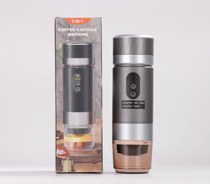 <b>Portable</b> <b>Coffee</b> Machine Multi-Use Espresso <b>Coffee</b> <b>Maker</b> Mini <b>Portable</b> <b>Coffee</b> <b>Maker</b> 3-in-1 Heating Function Replaceable Battery - Product Image 2