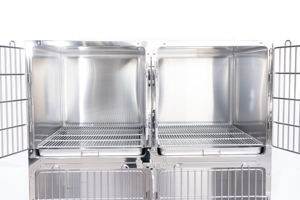 YIKE – Cages professionnelles pour animaux domestiques, hôpitaux, vétérinaires, caisses modulaires en acier inoxydable, <span class=keywords><strong>Cage</strong></span> pour chiens - Product Image 5