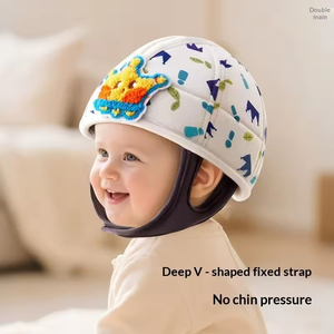<span class=keywords><strong>Casco</strong></span> de Protección para Bebés, Anti-Caídas, Material de Poliéster, 0-2 Años, <span class=keywords><strong>Casco</strong></span> de Seguridad a Prueba de Bebés - Product Image 4
